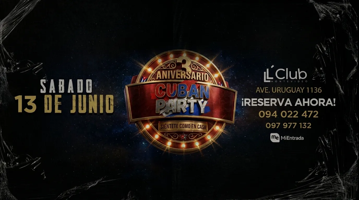 3 Aniversario Cuban Party 1-0