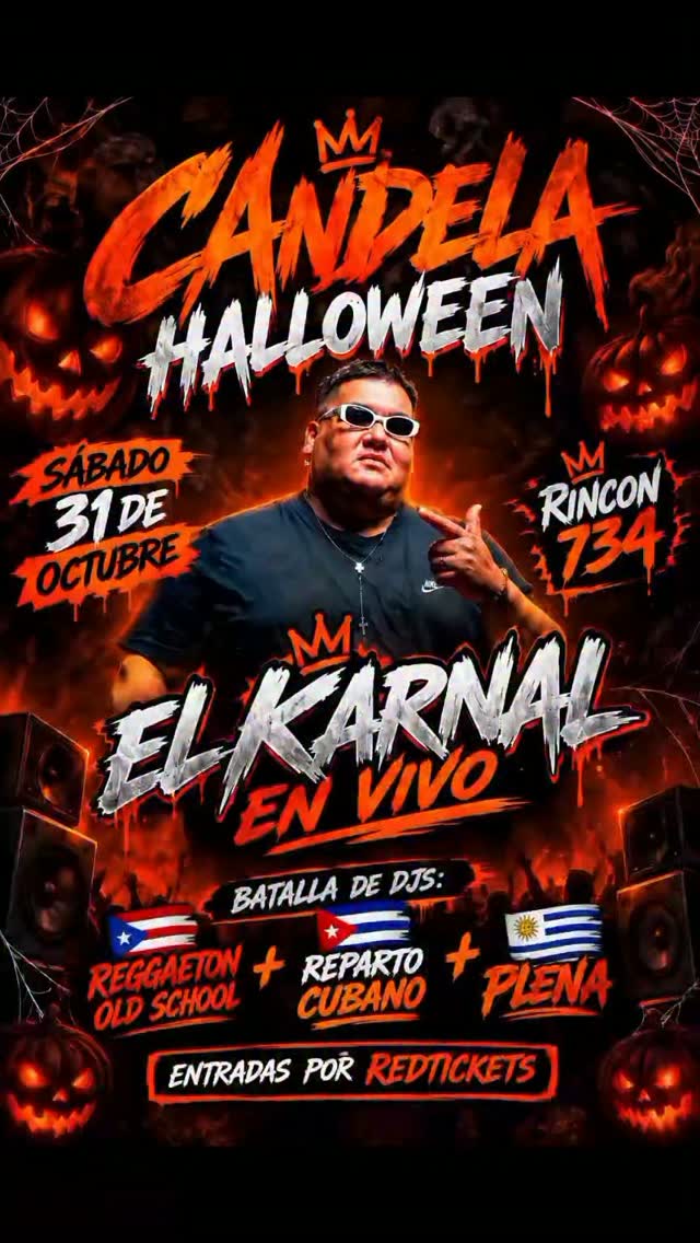 Candela Halloween — El Karnal en Vivo