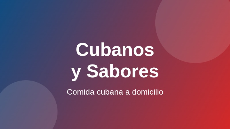 Cubanos y Sabores